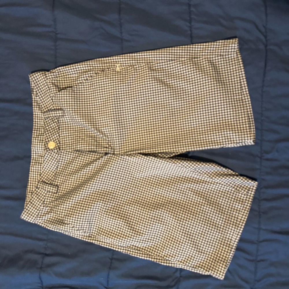 Men's Under Armour Black and White Checkered Shorts!